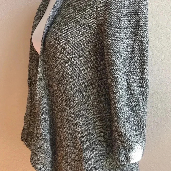 Eileen Fisher Black Heather Cardigan - Picture 3 of 7